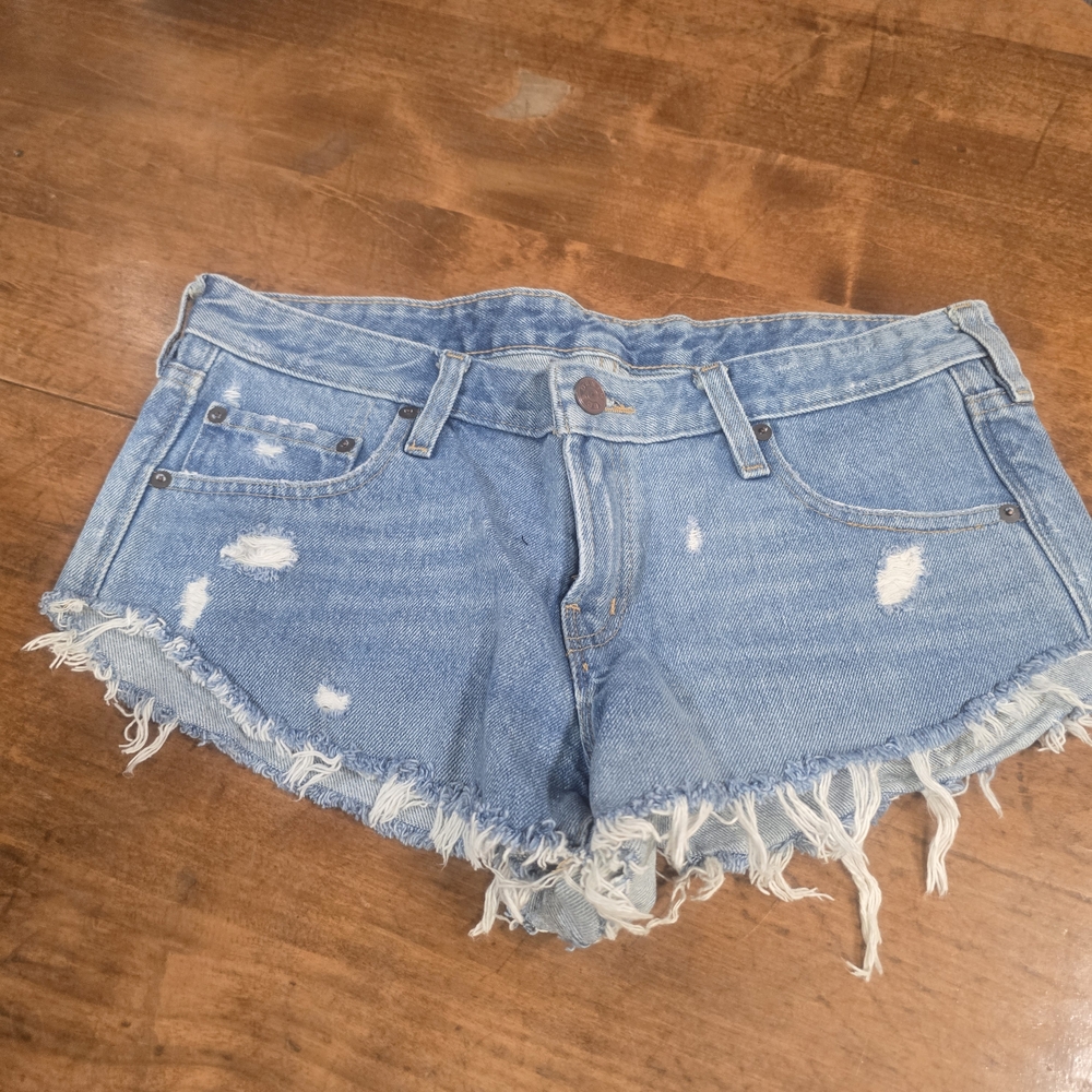 BDG Daisy Duke Cut Off Denim Shorts